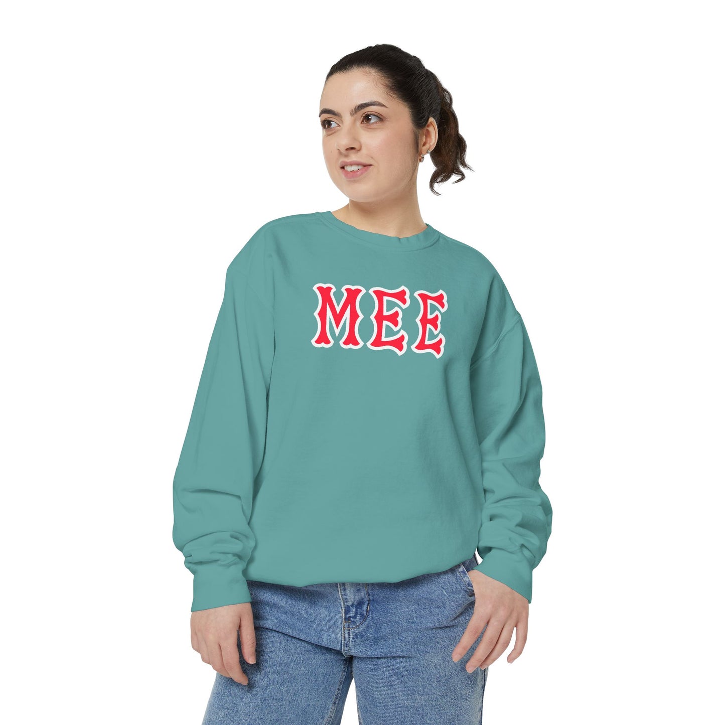 MEE SOX LETTERS CREWNECK