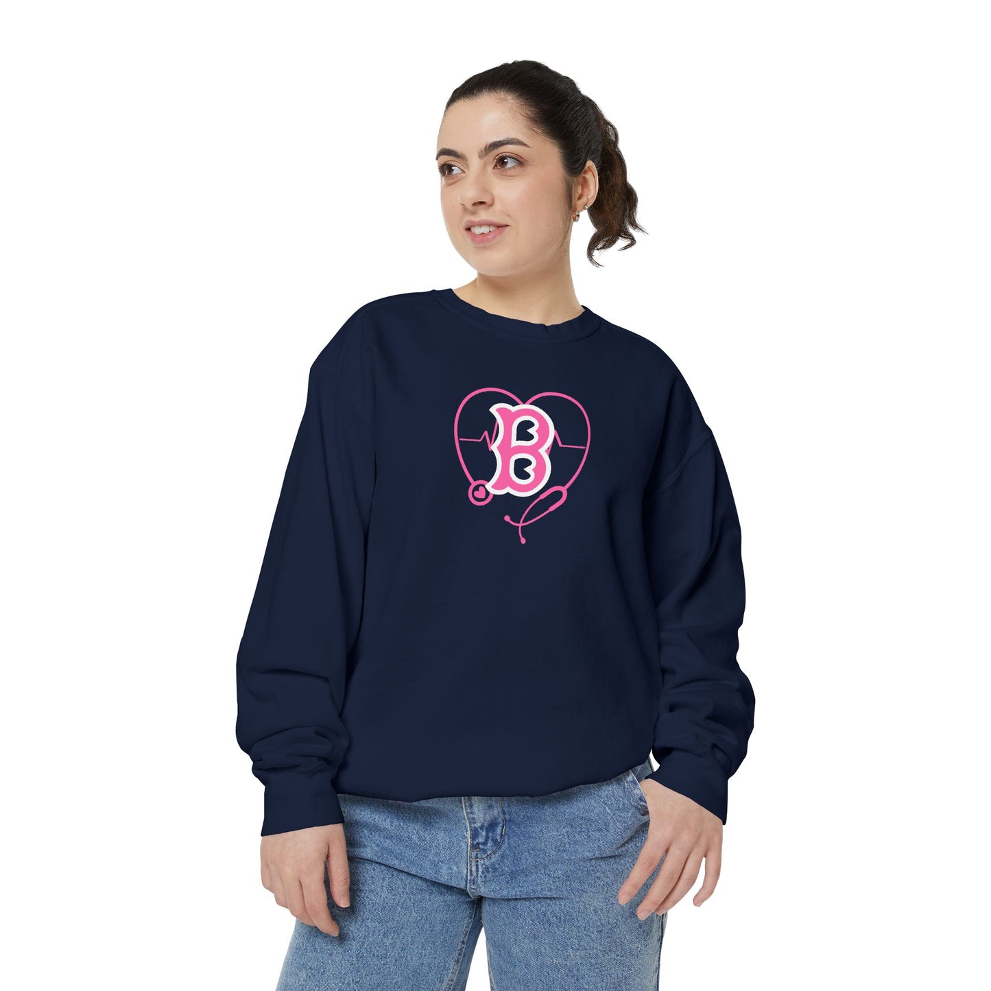 BOSTON BREAST CANCER AWARENESS CREWNECK