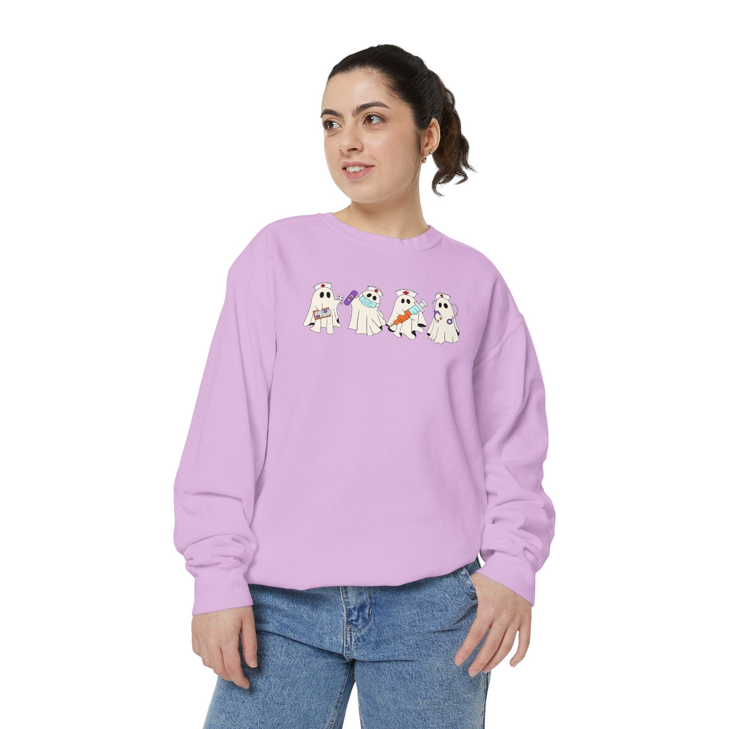 BOO BOO CREW GHOST CREWNECK