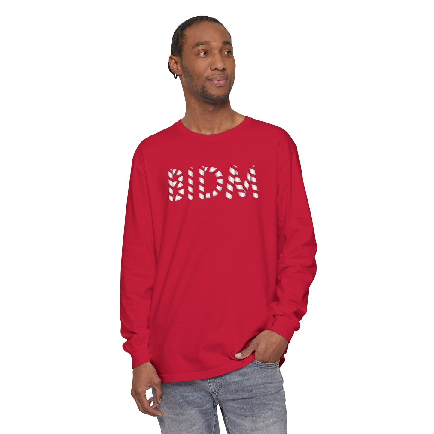 BIDM CANDY CANE LONG SLEEVE