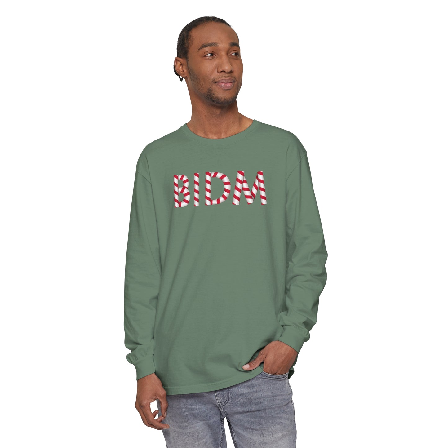 BIDM CANDY CANE LONG SLEEVE