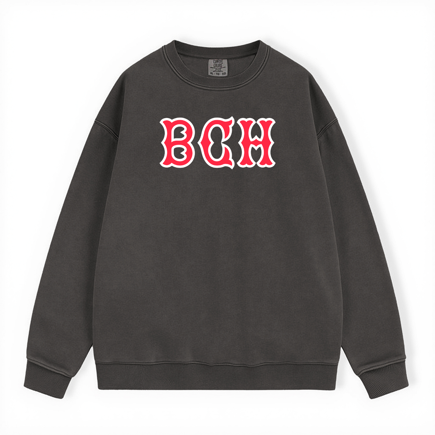BCH SOX LETTERS CREWNECK