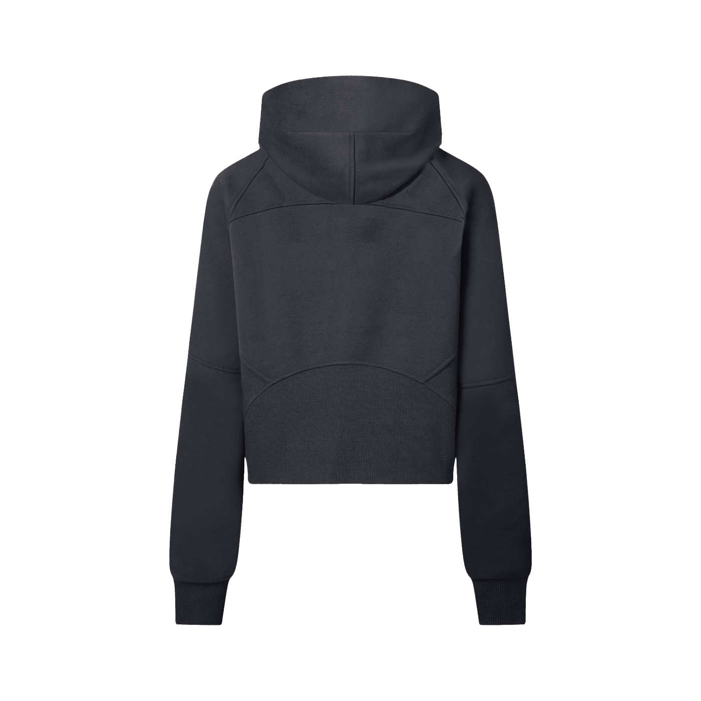 RIGHT ON HEREFORD CROPPED HALF-ZIP HOODIE