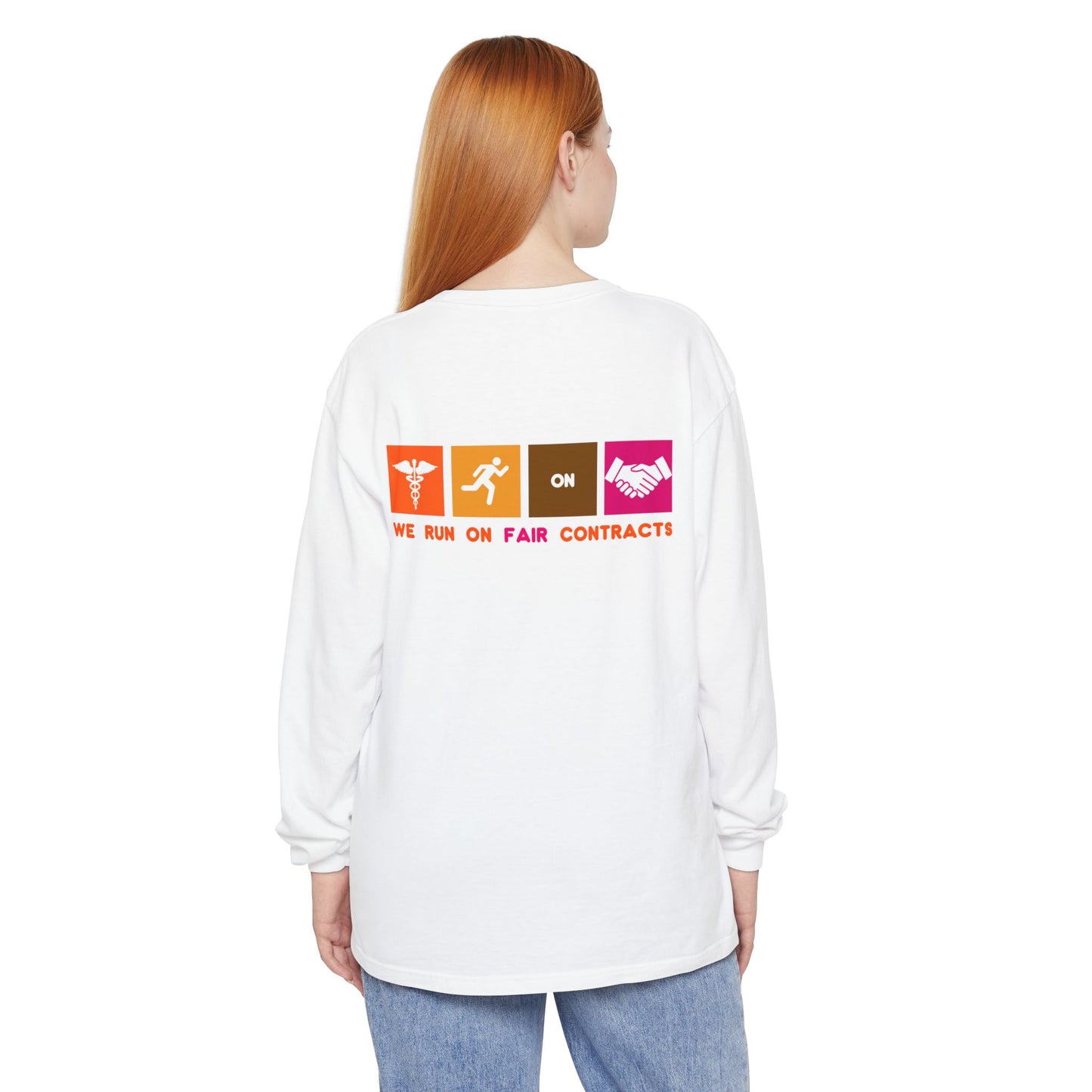 UNION NURSE COMFORT COLORS LONG SLEEVE