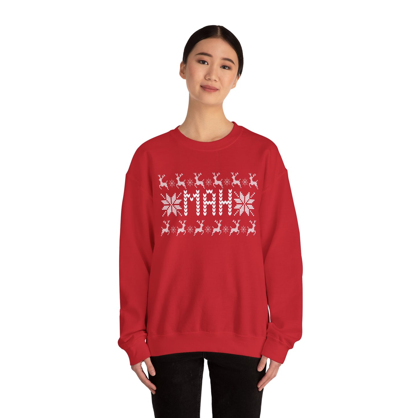 MAH UGLY SWEATER HEAVY BLEND CREWNECK