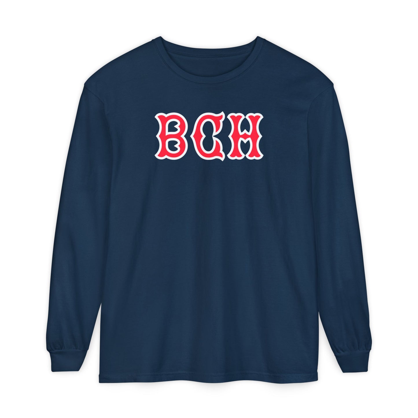 BCH SOX LETTERS LONG SLEEVE