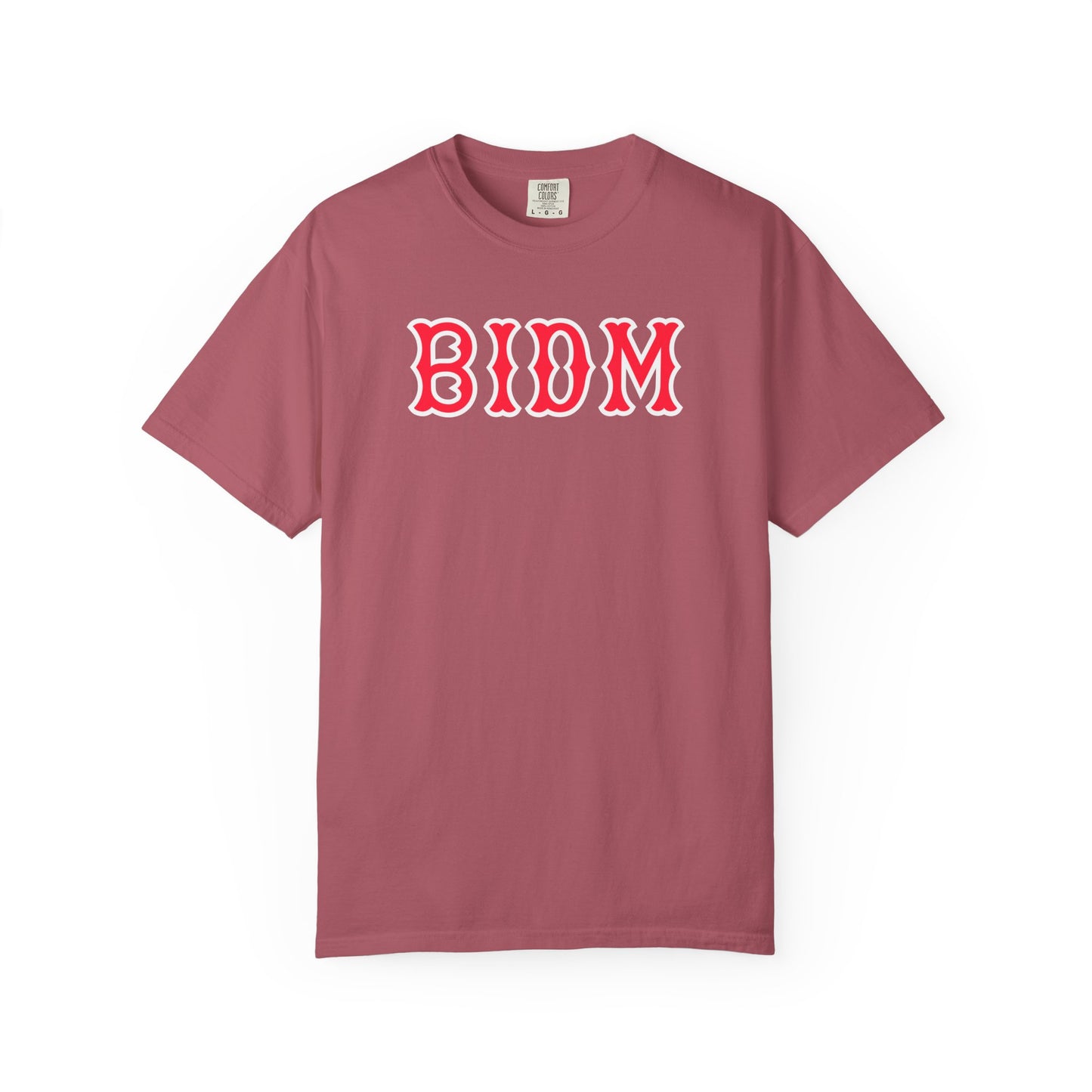 BIDM SOX LETTERS TEE