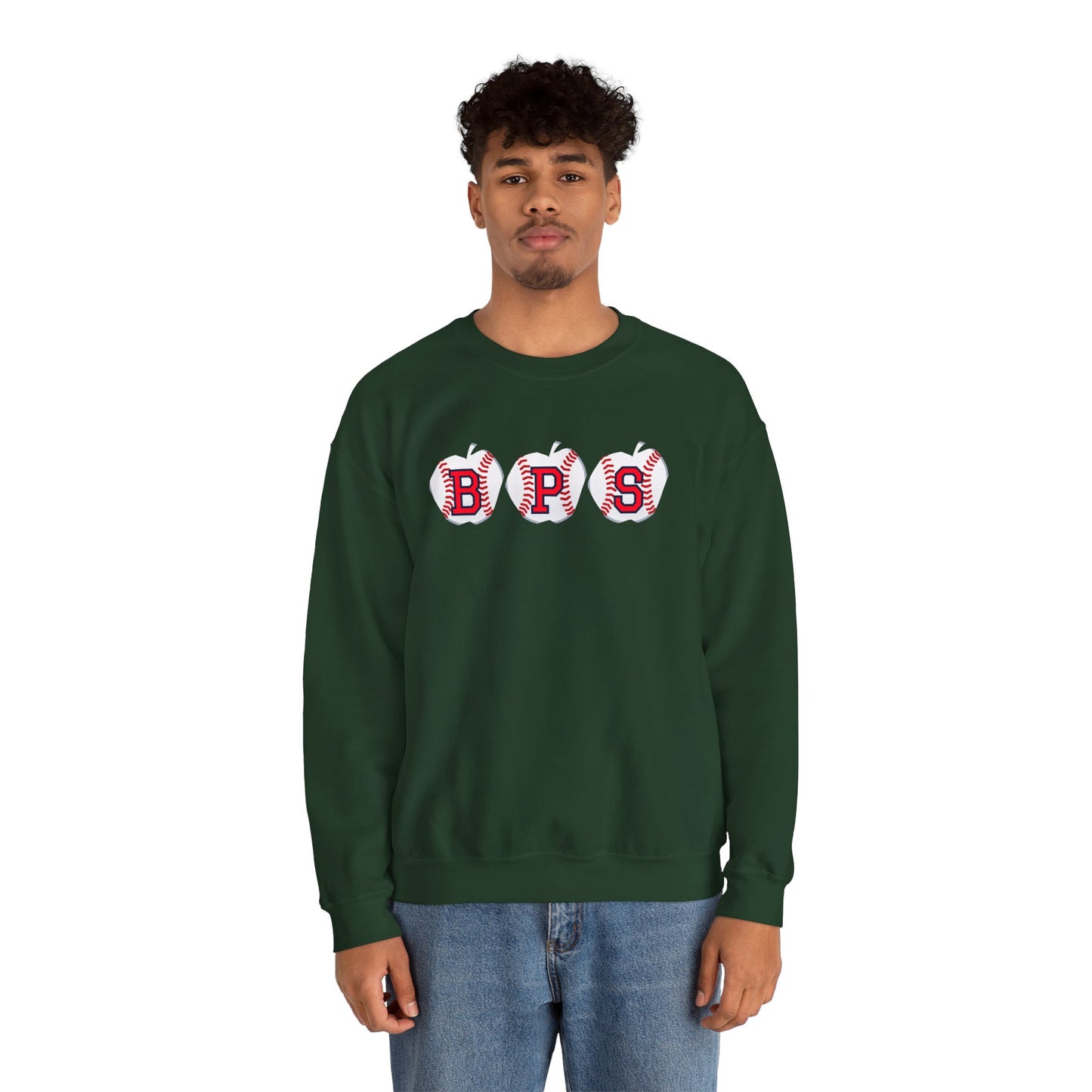 BPS APPLE GILDAN CREWNECK