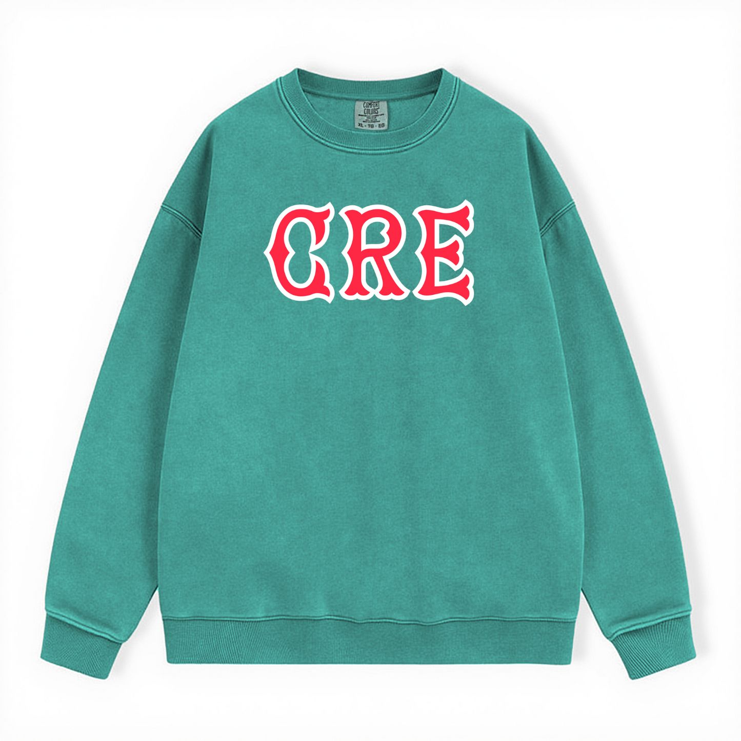 CRE SOX LETTERS CREWNECK
