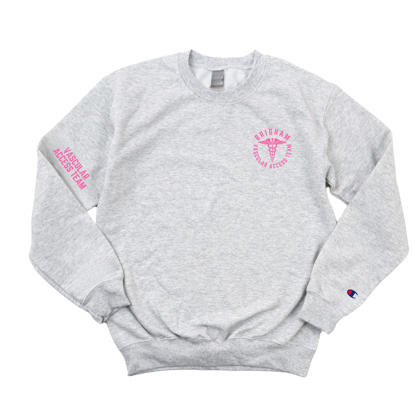 PINK BWH VASCULAR ACCESS TEAM CREWNECK