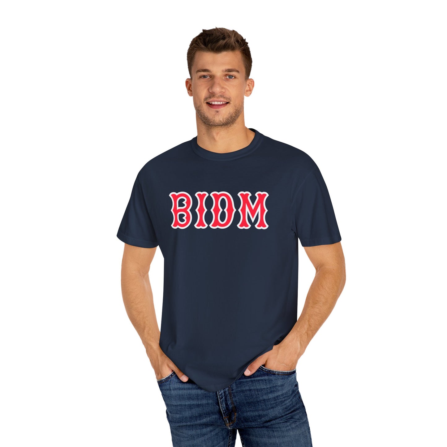 BIDM SOX LETTERS TEE