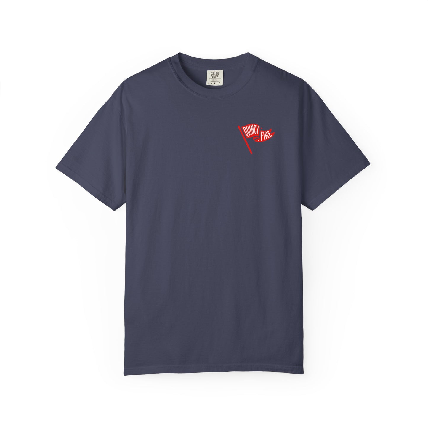 QUINCY FIRE FLAG T-SHIRT