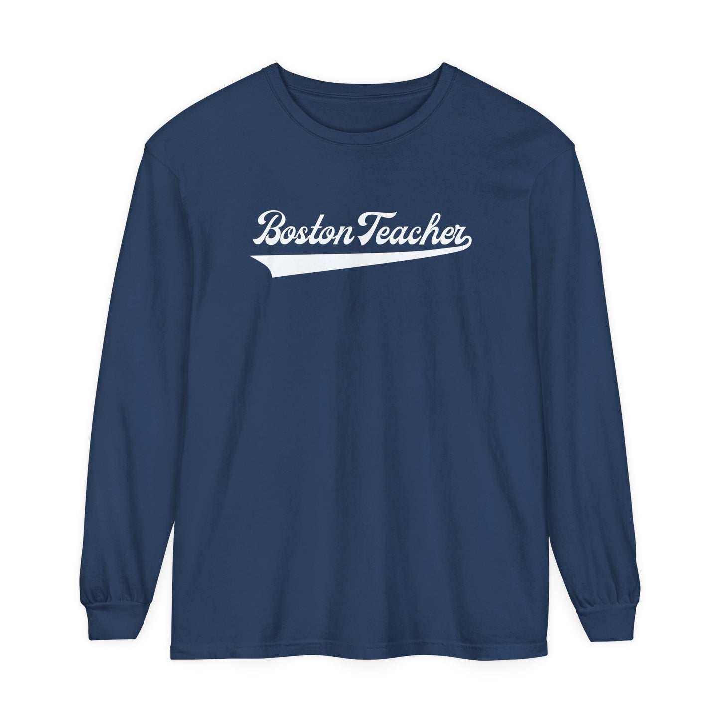 BOSTON TEACHER LONG SLEEVE SHIRT