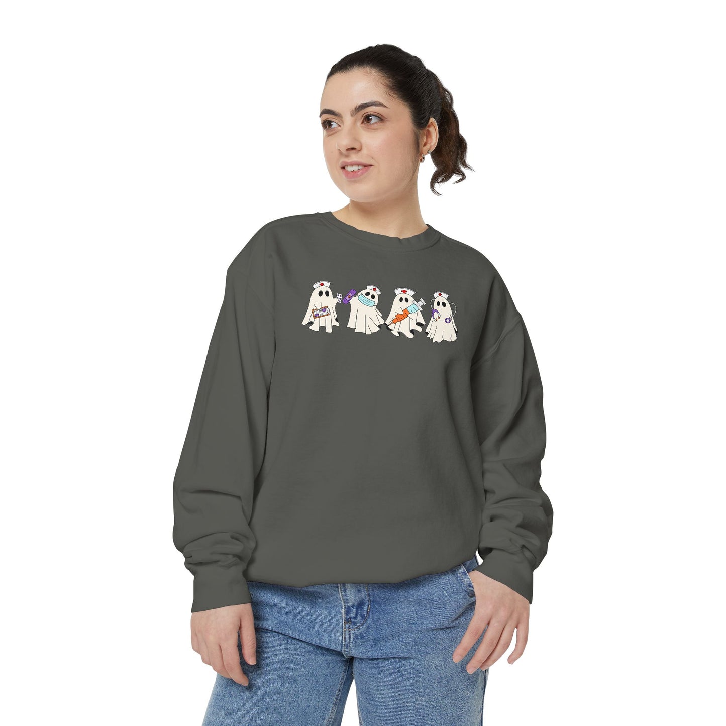BOO BOO CREW GHOST CREWNECK