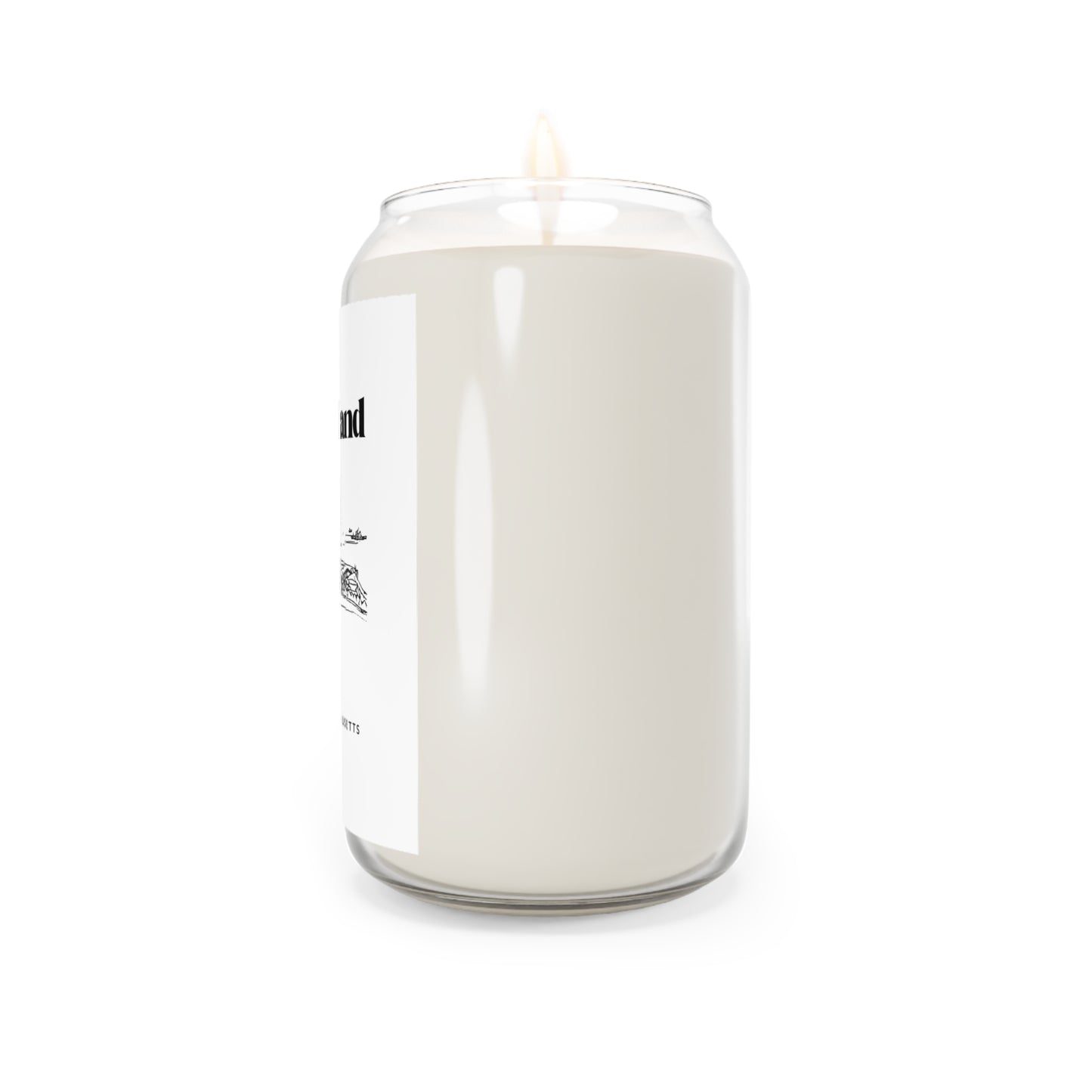 Castle Island aerial Scented Soy Candle