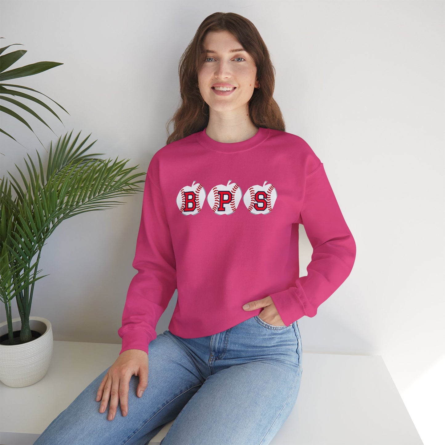 BPS APPLE GILDAN CREWNECK
