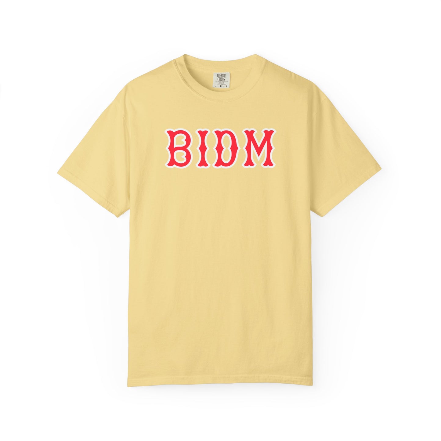 BIDM SOX LETTERS TEE