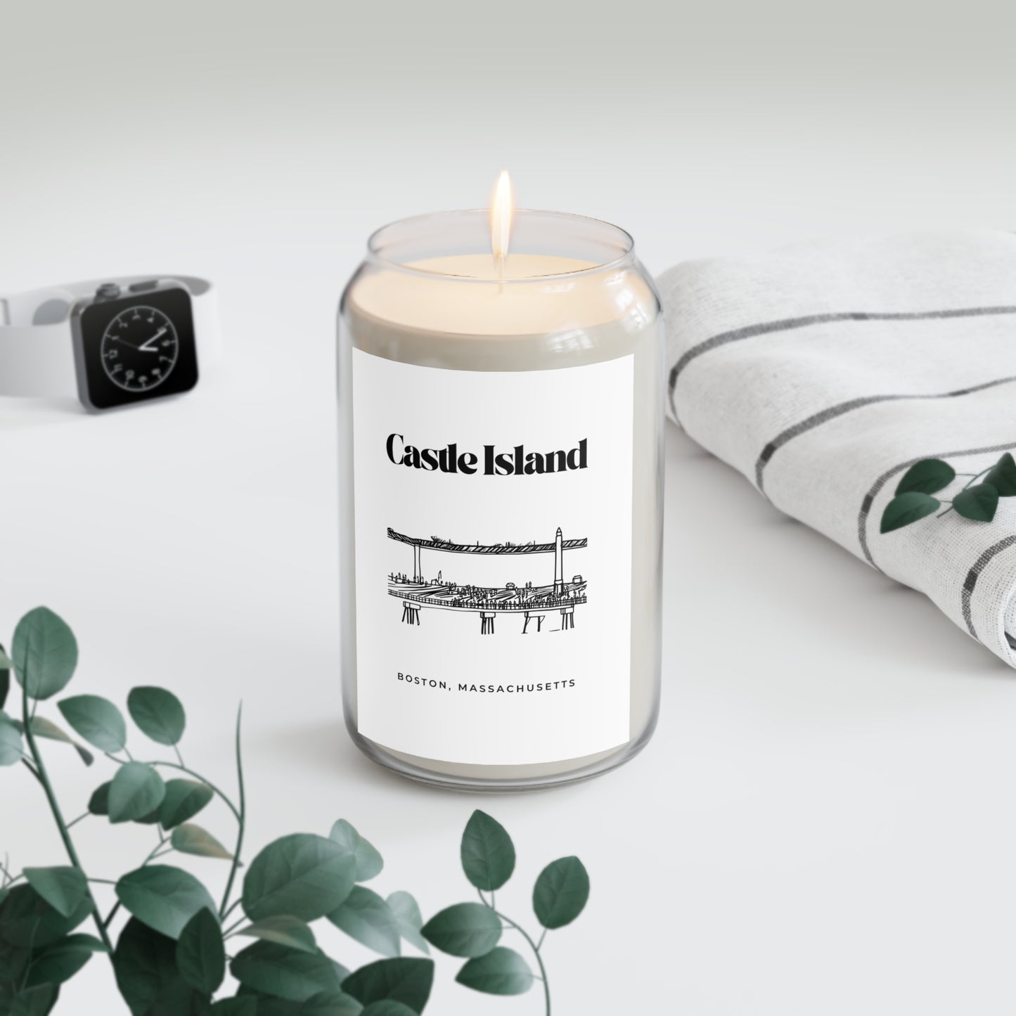 Castle Island Scented Soy Candle
