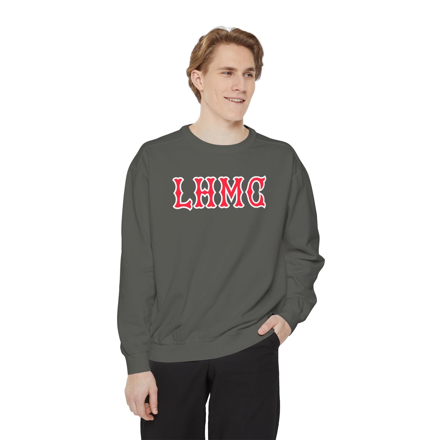 LHMC SOX LETTERS CREWNECK
