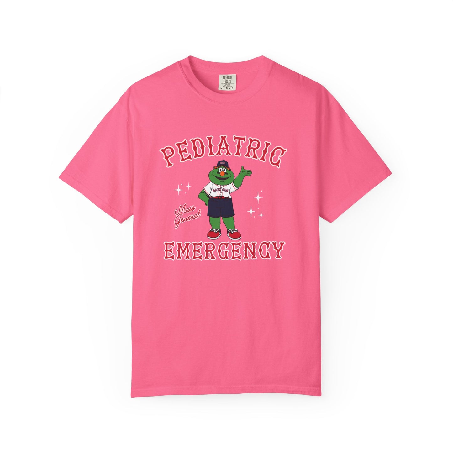 MGH PEDIATRIC EMERGENCY GREEN MONSTER T-SHIRT