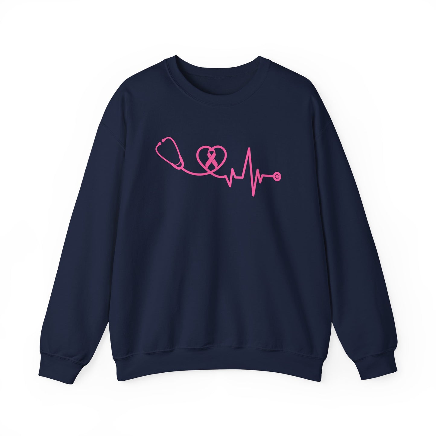 BREAST CANCER AWARENESS GILDAN CREWNECK