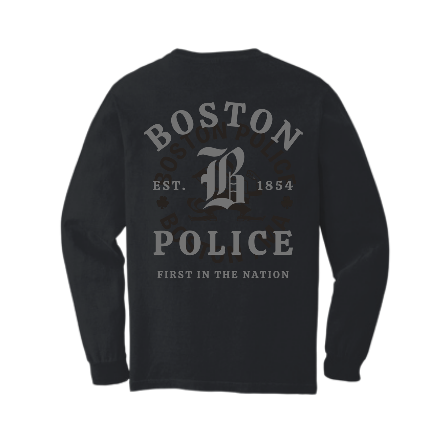 OLDE BPD LONG SLEEVE DOUBLE BLACK