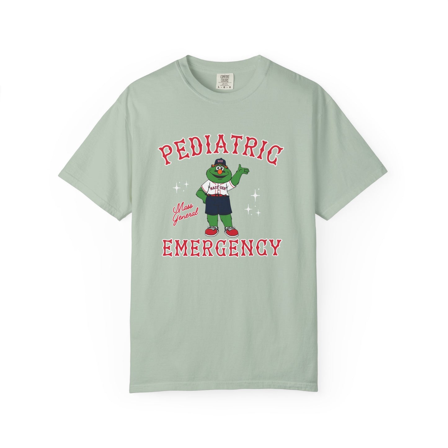MGH PEDIATRIC EMERGENCY GREEN MONSTER T-SHIRT