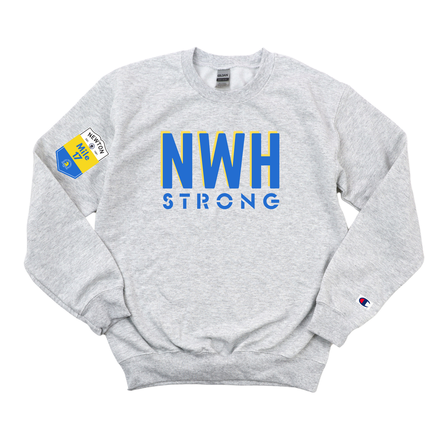 NWH STRONG CHAMPION CREWNECK - CLEARANCE