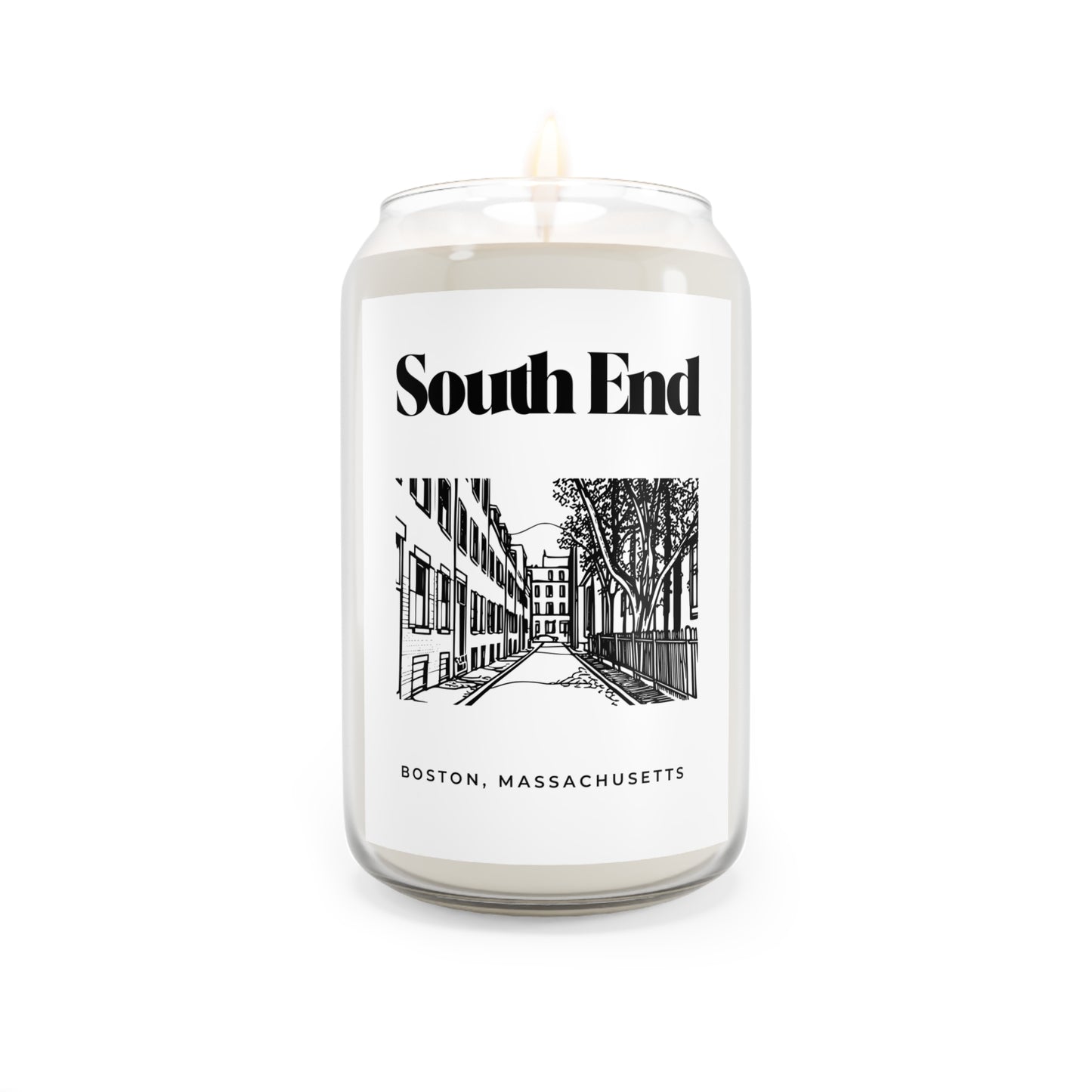 South End #3 Scented Soy Candle