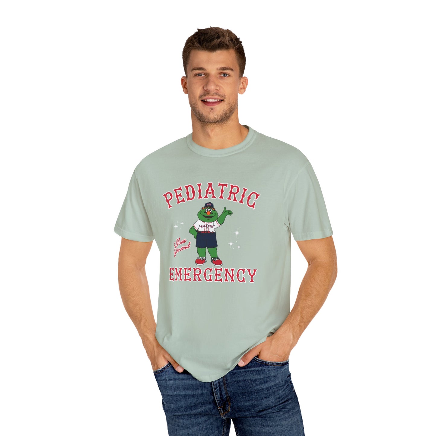 MGH PEDIATRIC EMERGENCY GREEN MONSTER T-SHIRT