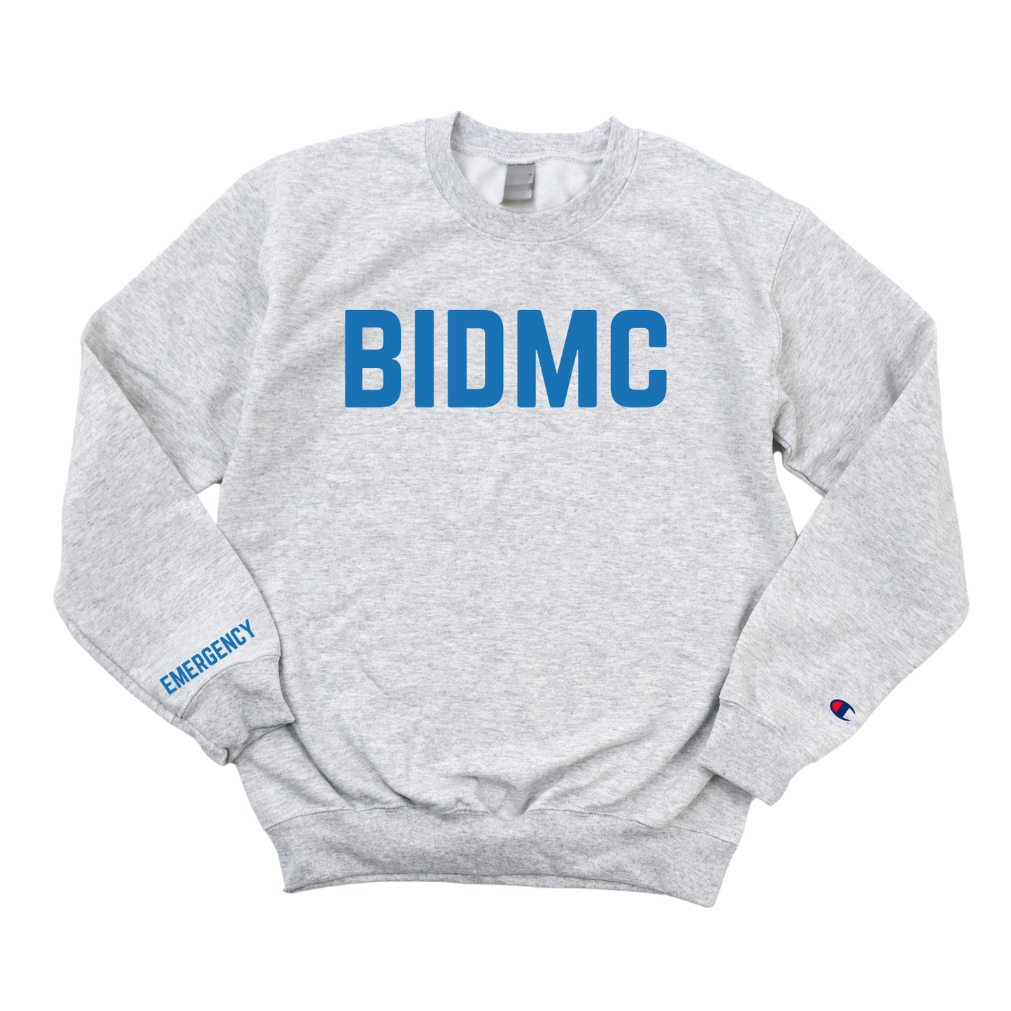 ROYAL BLUE BIDMC EMERGENCY CHAMPION CREWNECK