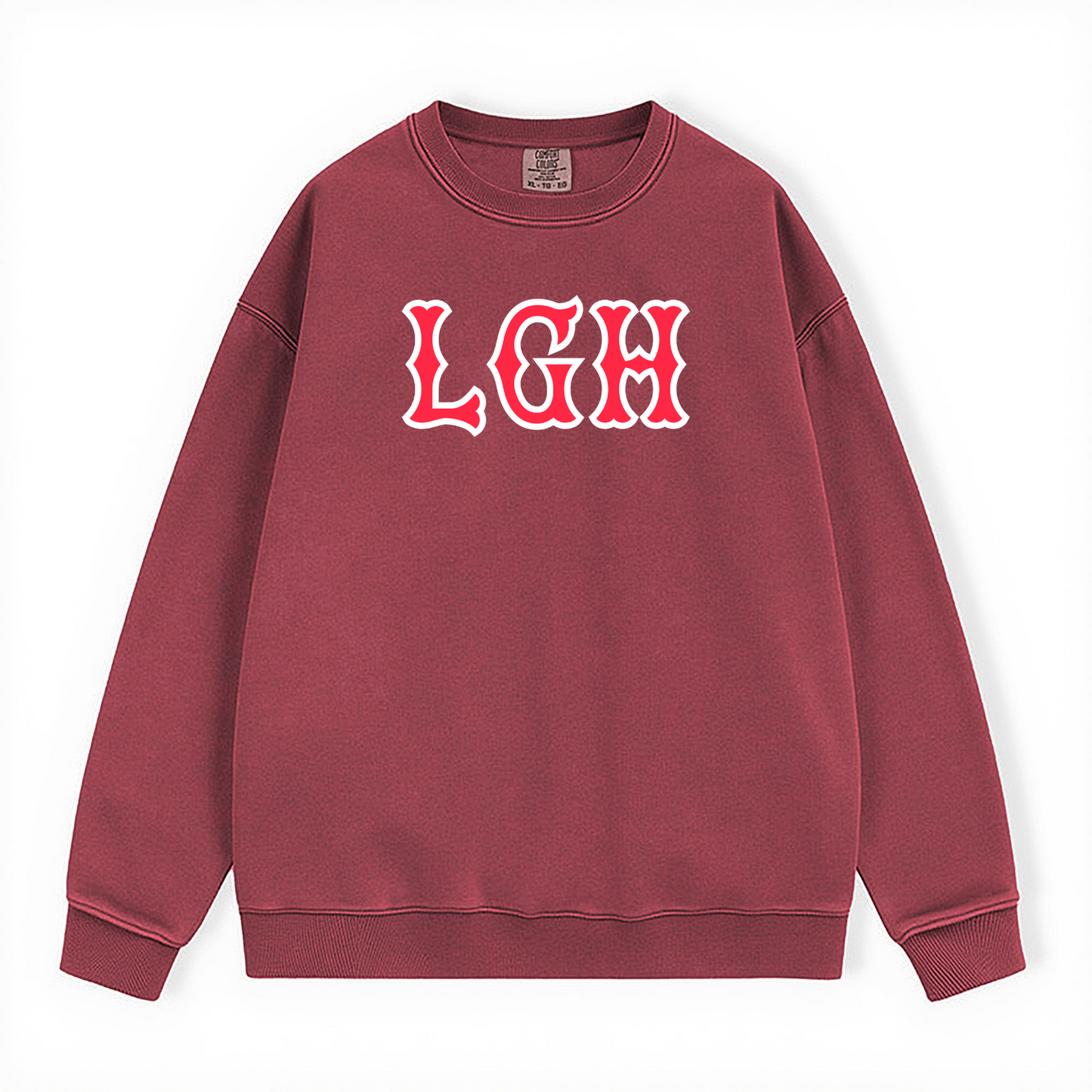 LGH SOX LETTERS CREWNECK