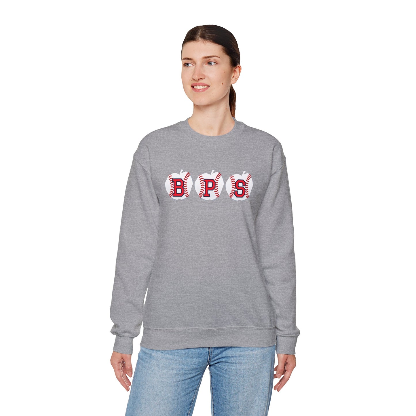 BPS APPLE GILDAN CREWNECK