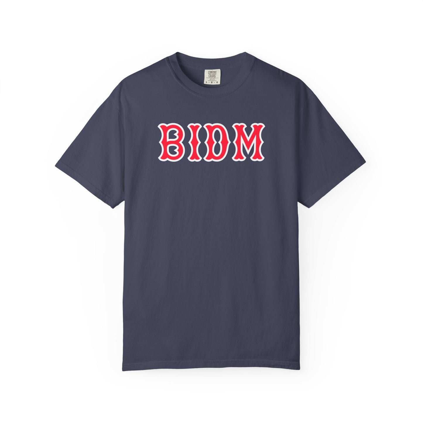 BIDM SOX LETTERS TEE