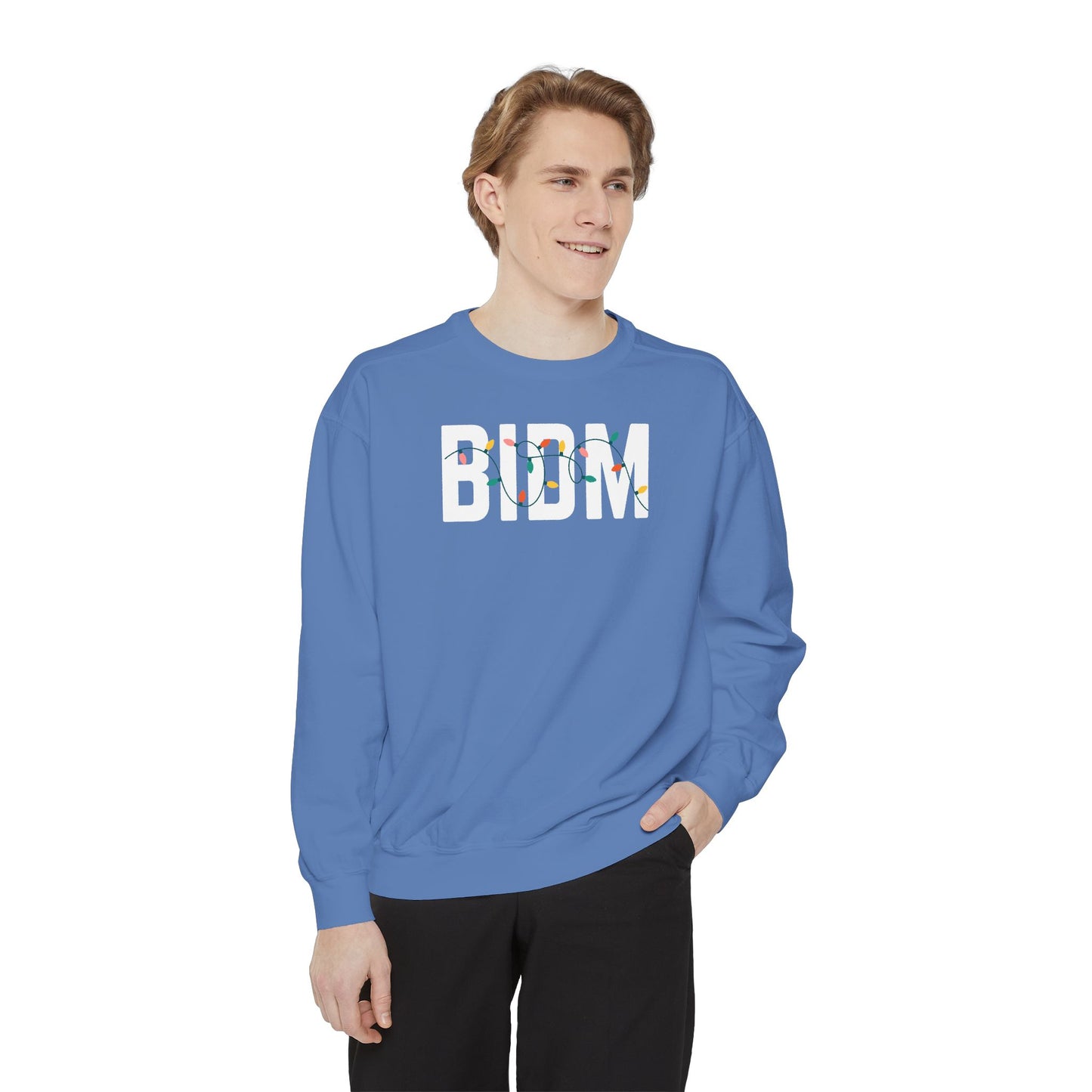 BIDM ALL STAFF HOLIDAY CREWNECK