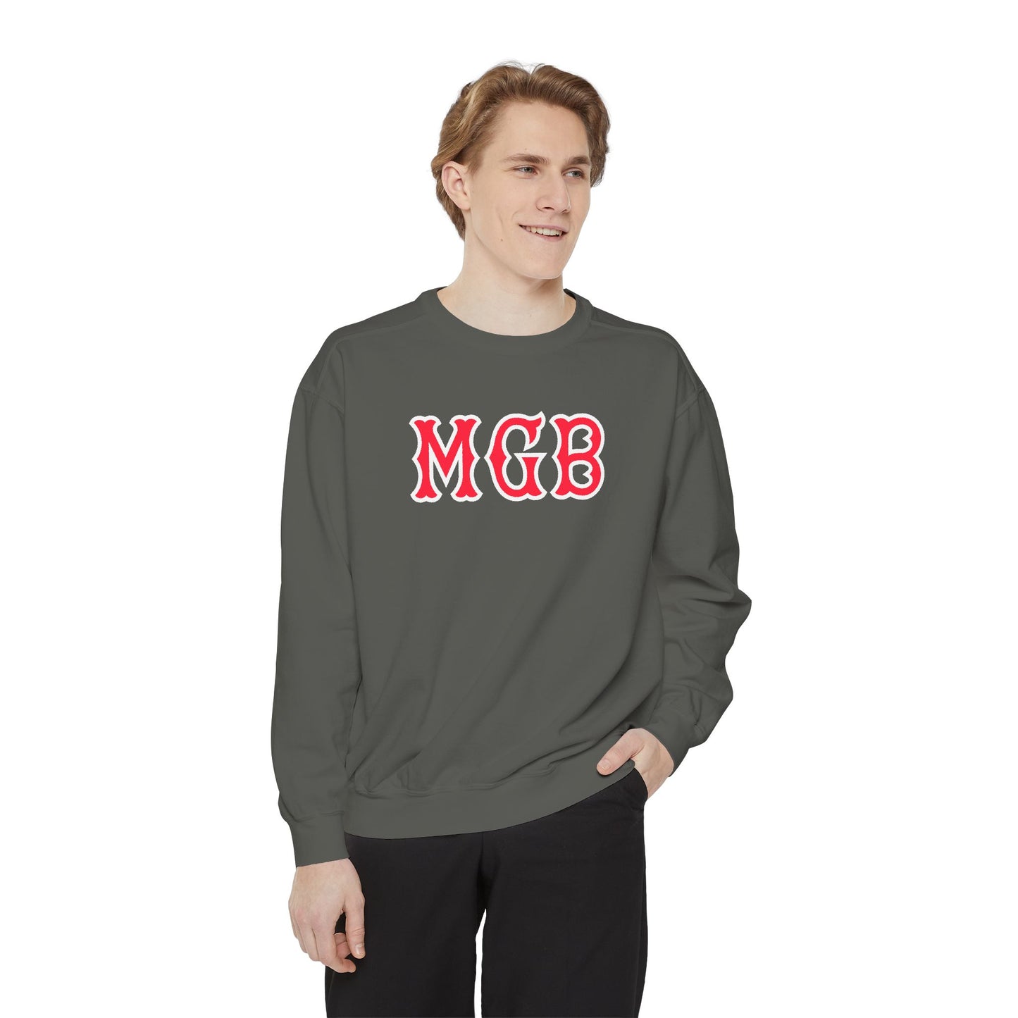 MGB SOX LETTERS CREWNECK
