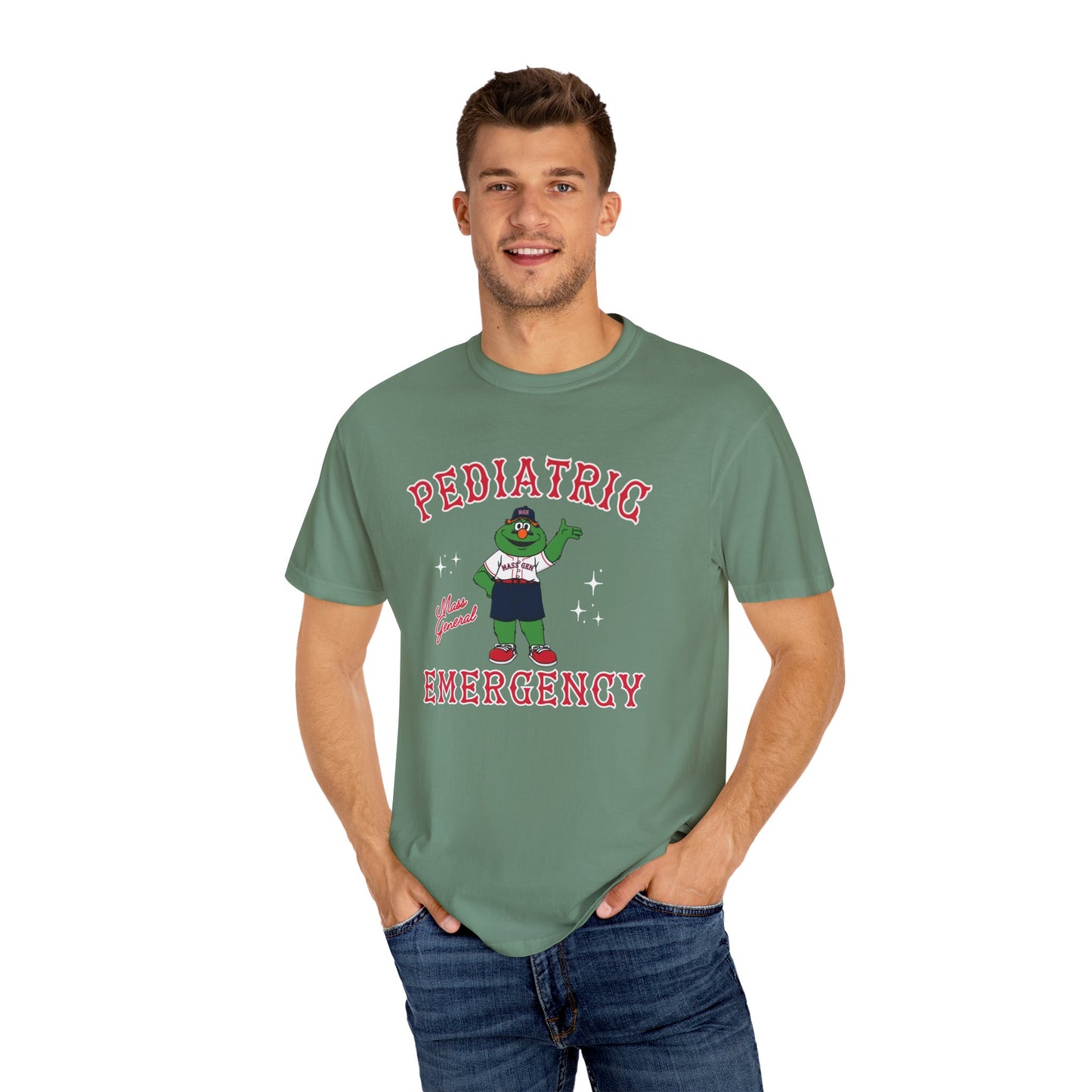MGH PEDIATRIC EMERGENCY GREEN MONSTER T-SHIRT
