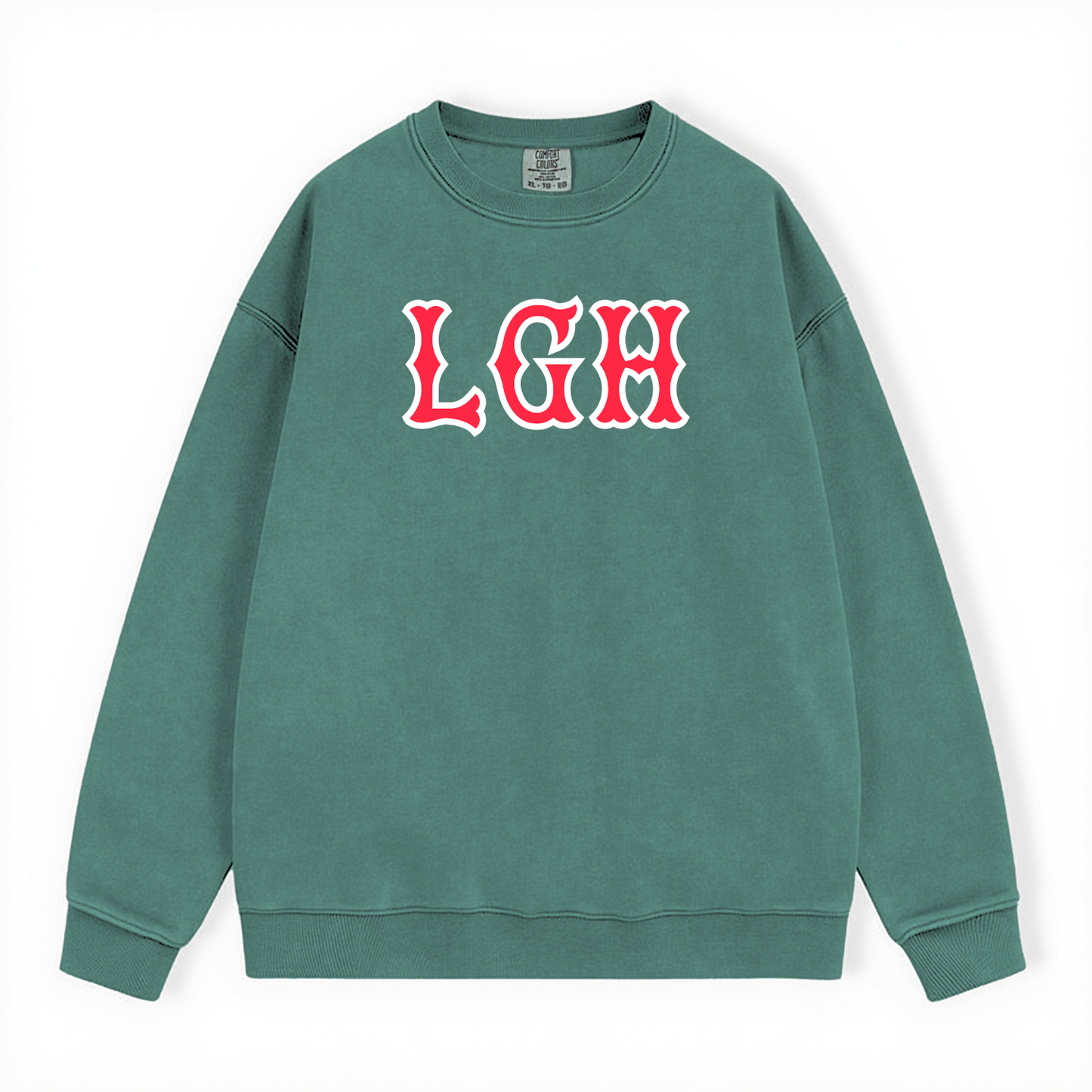 LGH SOX LETTERS CREWNECK