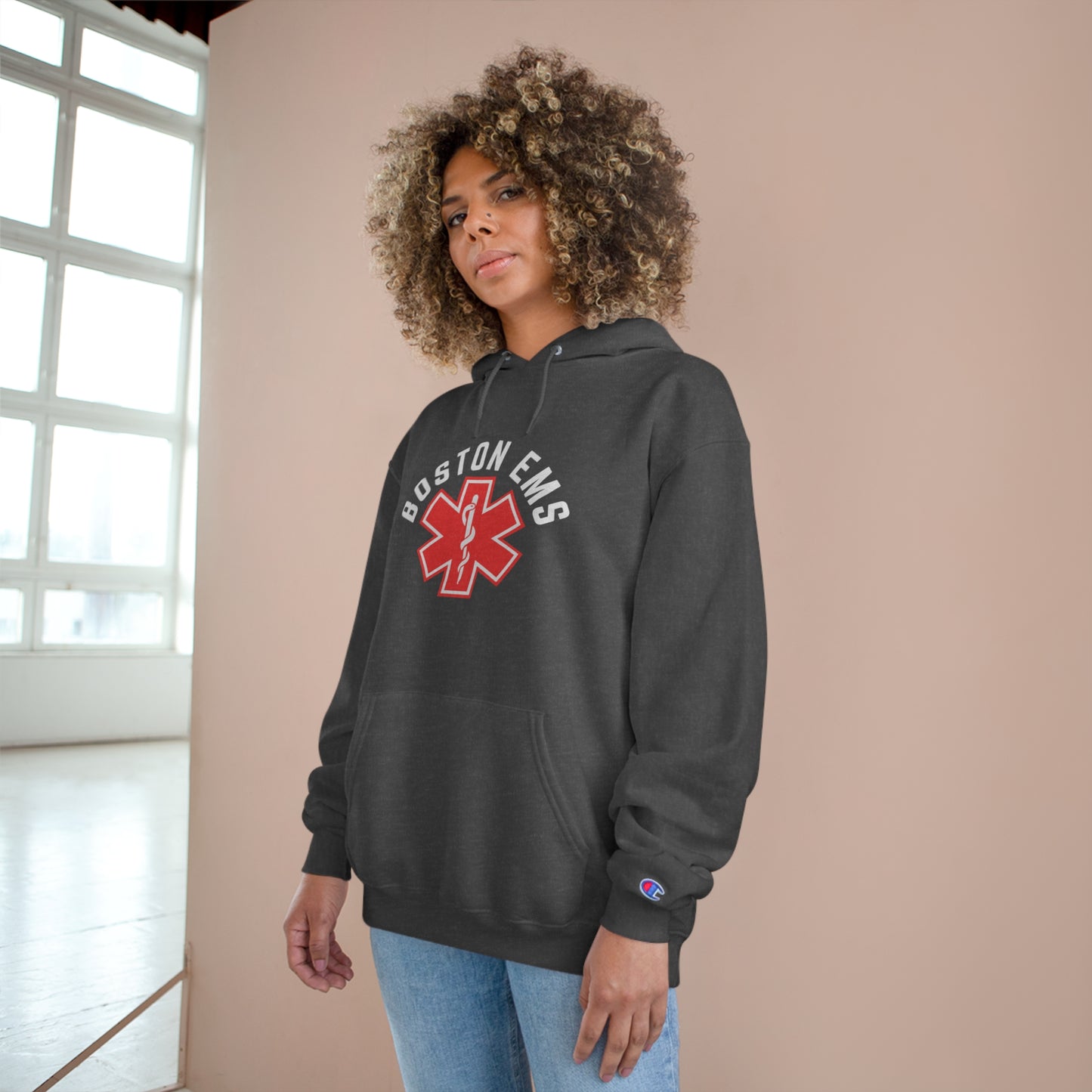 BOSTON EMS CHAMPION HOODIE