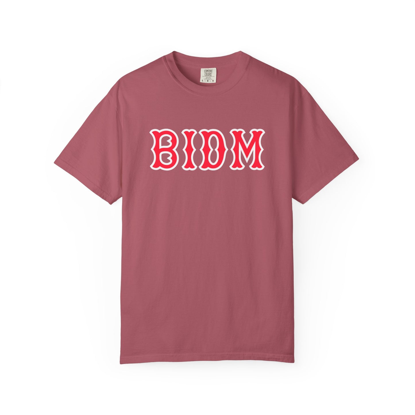 BIDM SOX LETTERS TEE