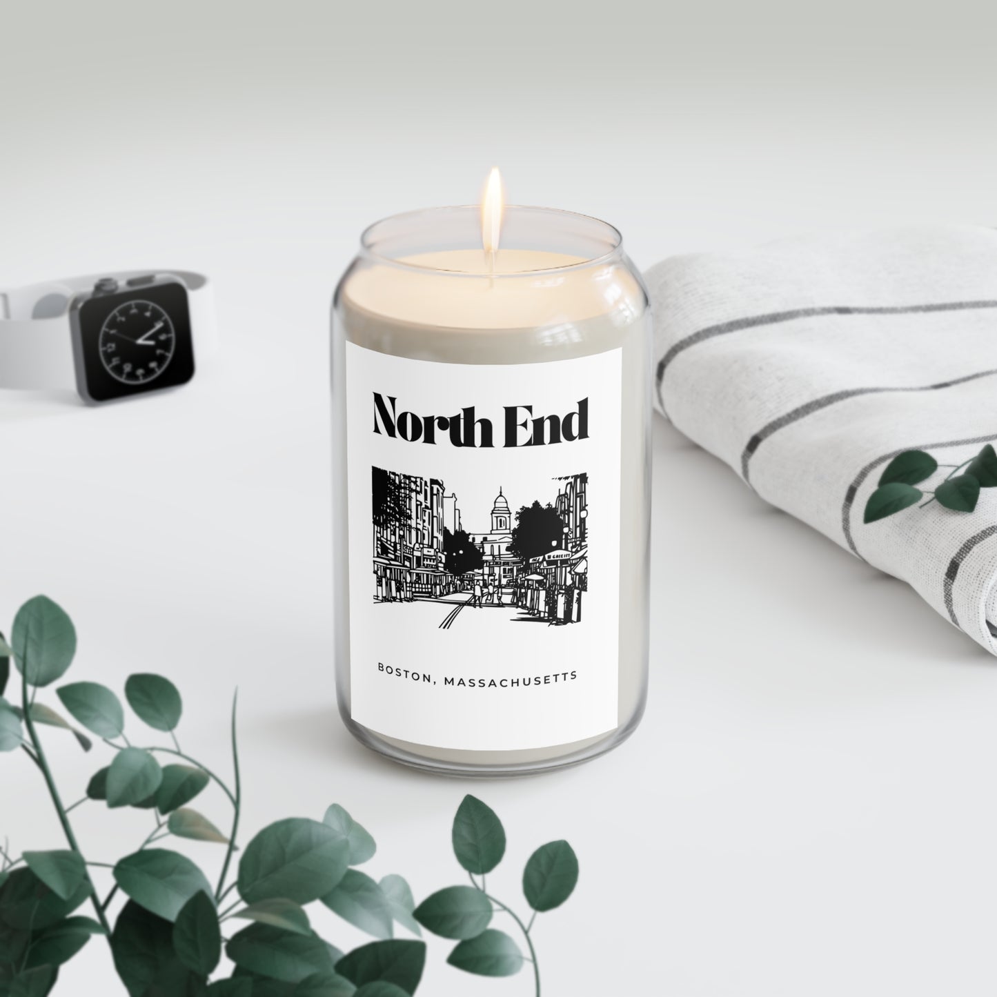 North End #2 Scented Soy Candle