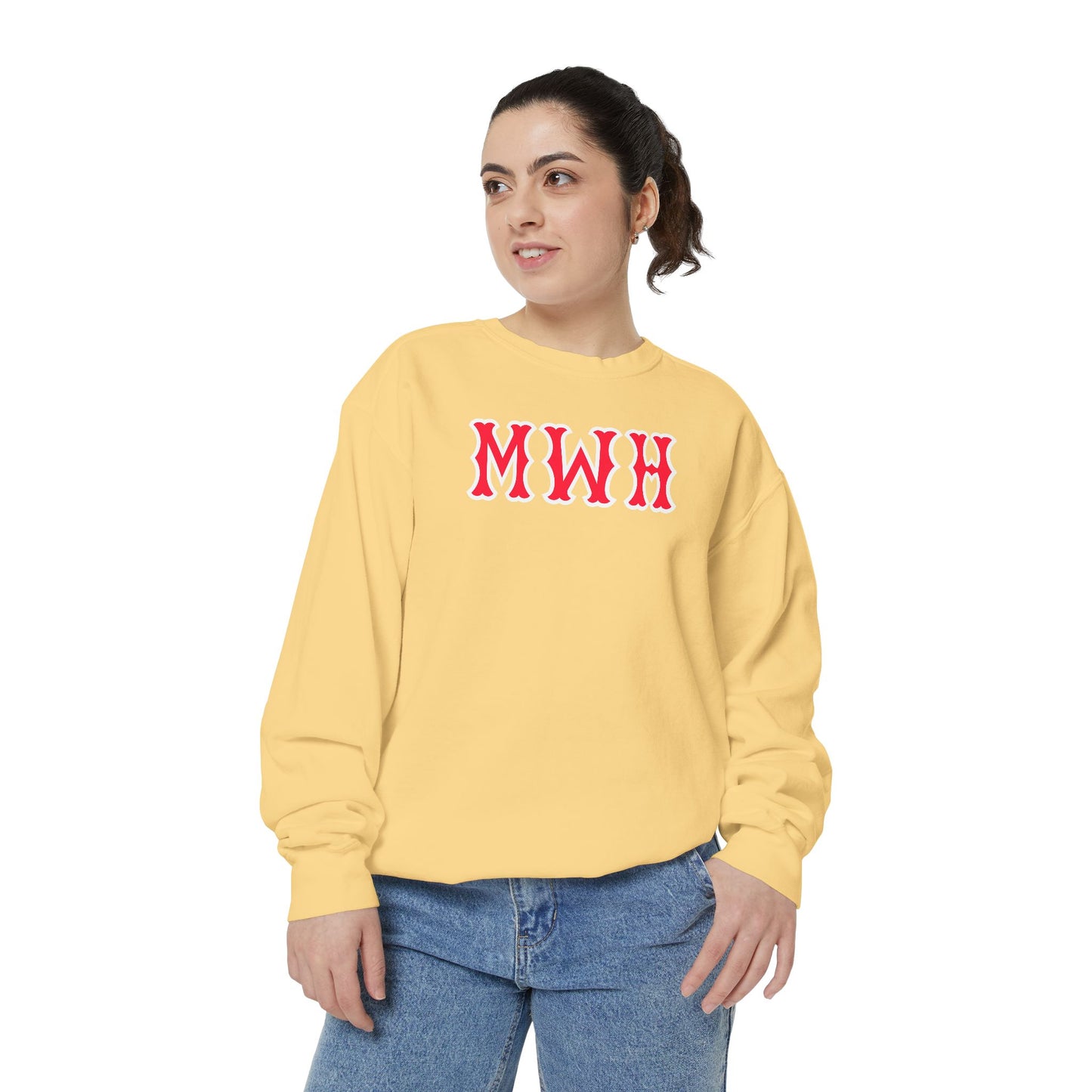 MWH SOX LETTERS CREWNECK