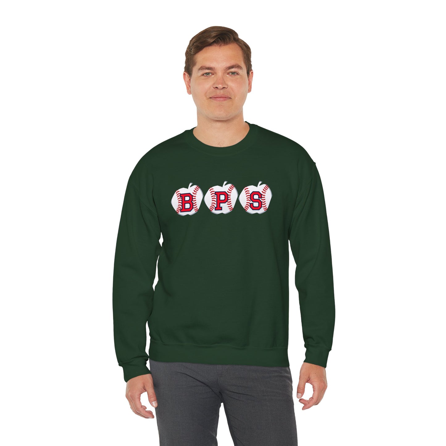 BPS APPLE GILDAN CREWNECK
