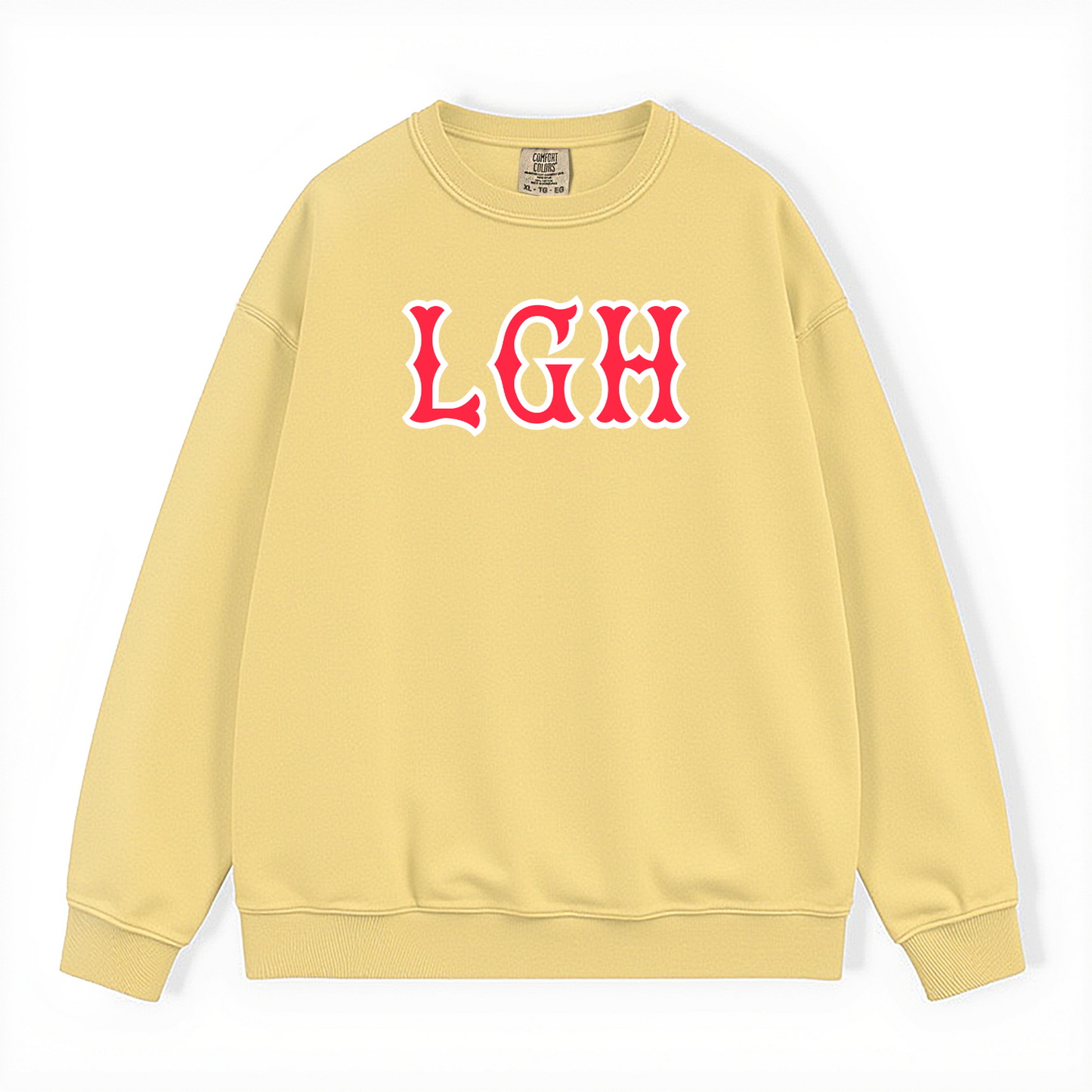 LGH SOX LETTERS CREWNECK