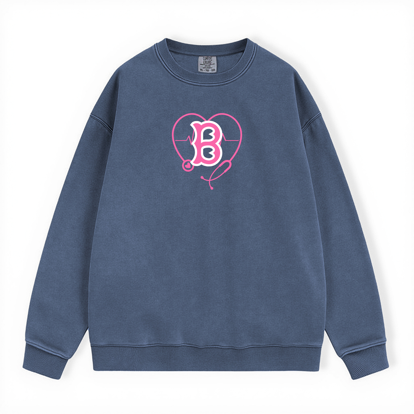 BOSTON BREAST CANCER AWARENESS CREWNECK