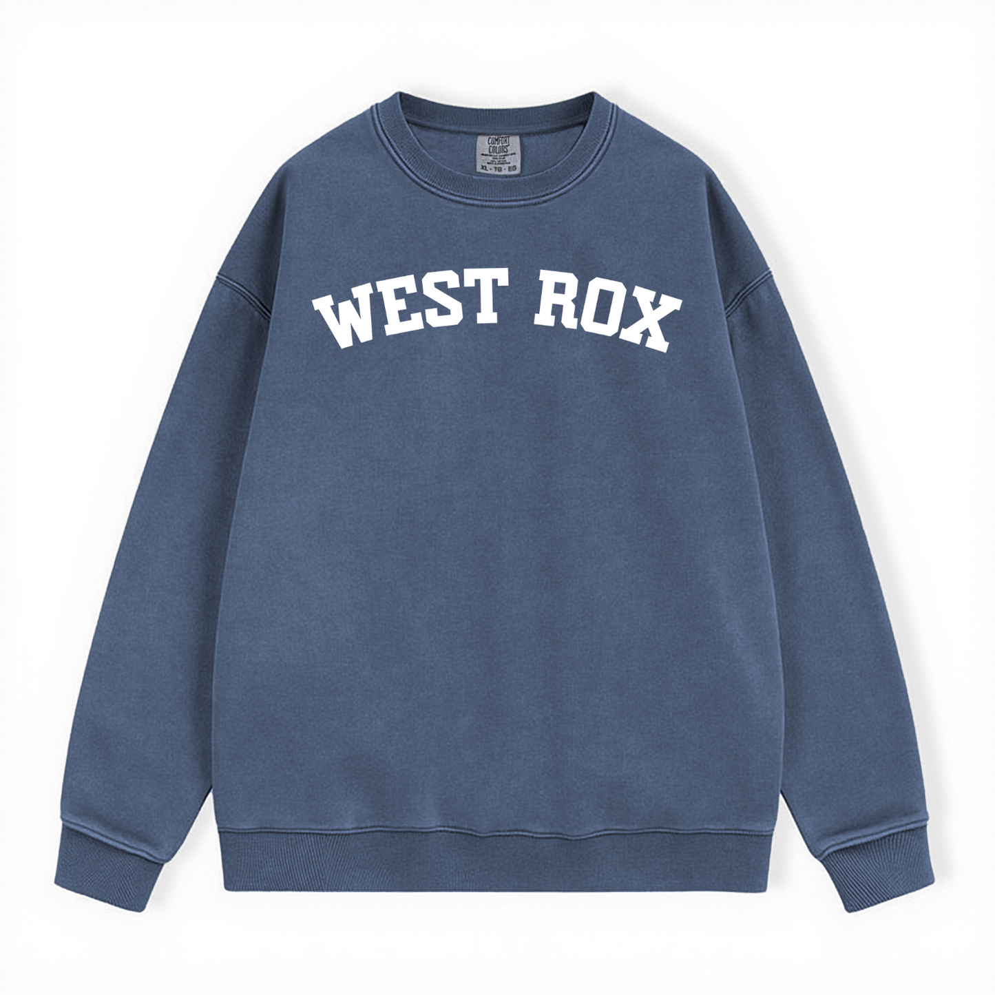 WEST ROX COMFORT COLORS CREWNECK