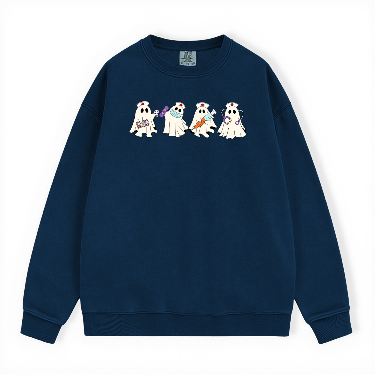 BOO BOO CREW GHOST CREWNECK