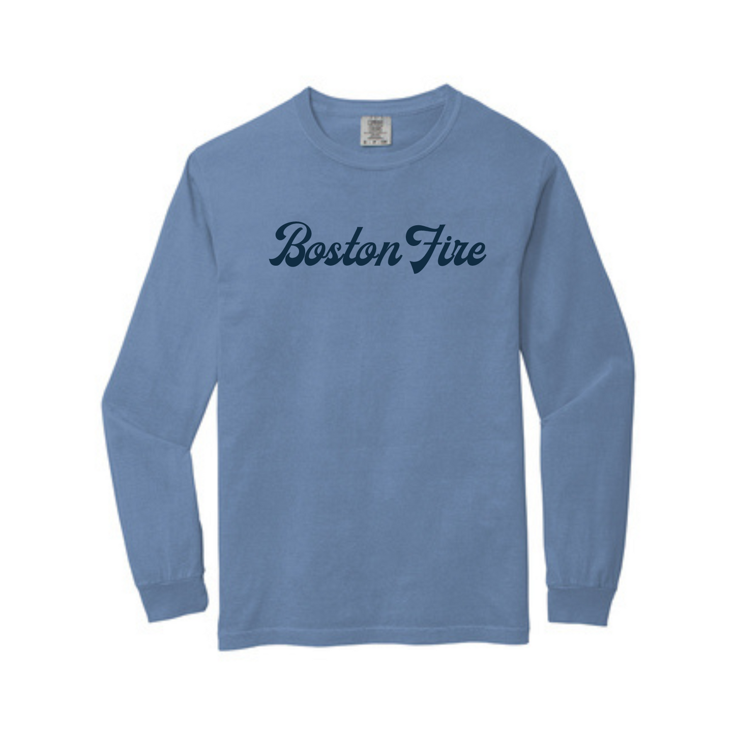 RETRO BOSTON FIRE LONG SLEEVE NAVY