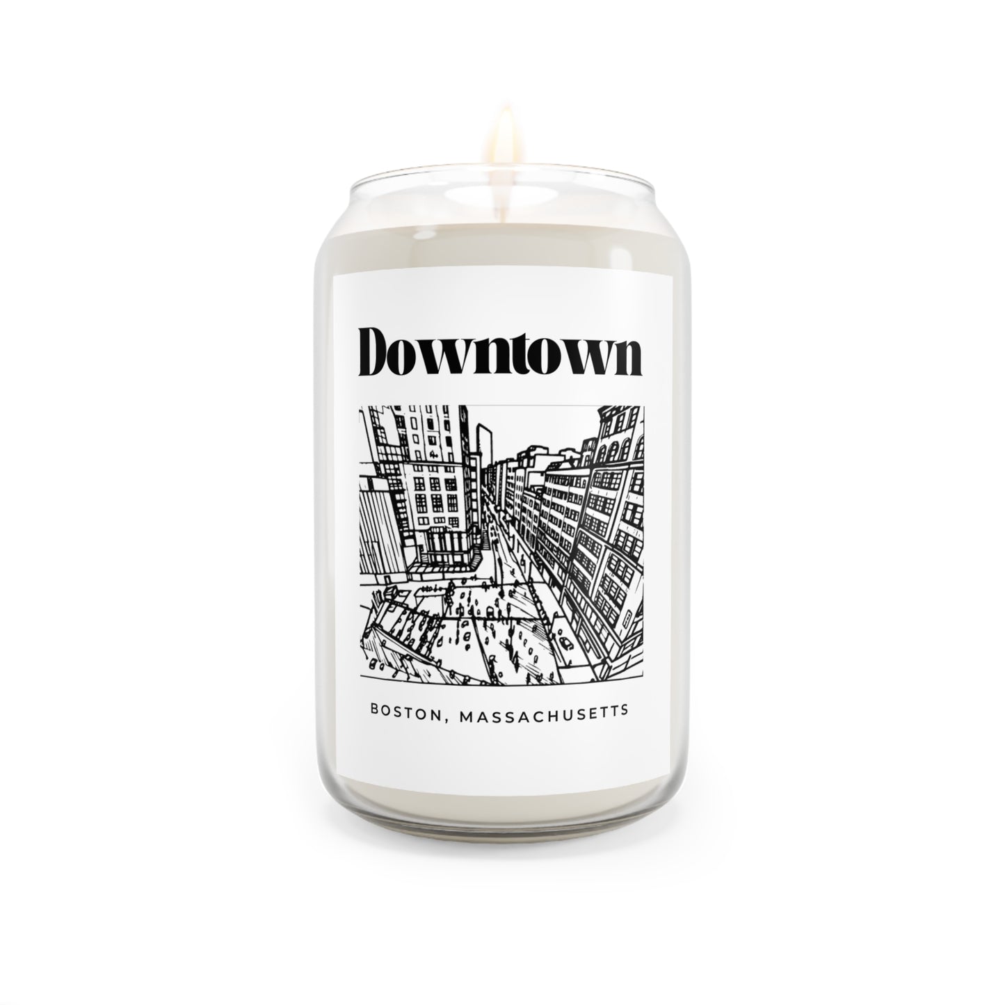 Downtown Scented Soy Candle