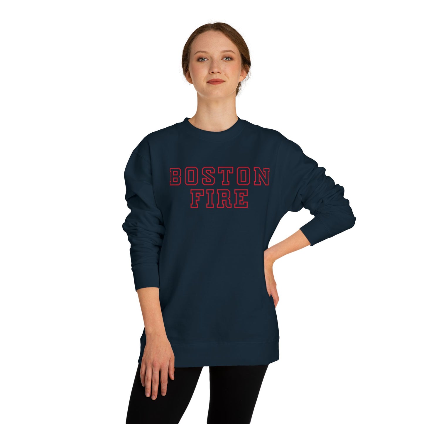 BOSTON FIRE INDEPENDANT TRADING CO CREWNECK